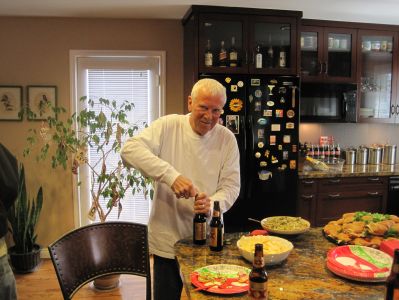 Ken Wilson hosting lunch
